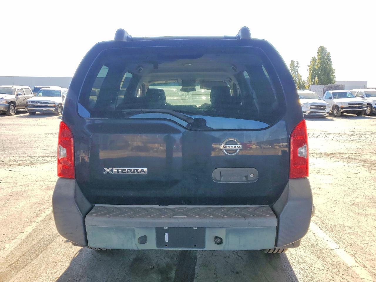 2007 Nissan Xterra X Black vin: 5N1AN08W67C524613