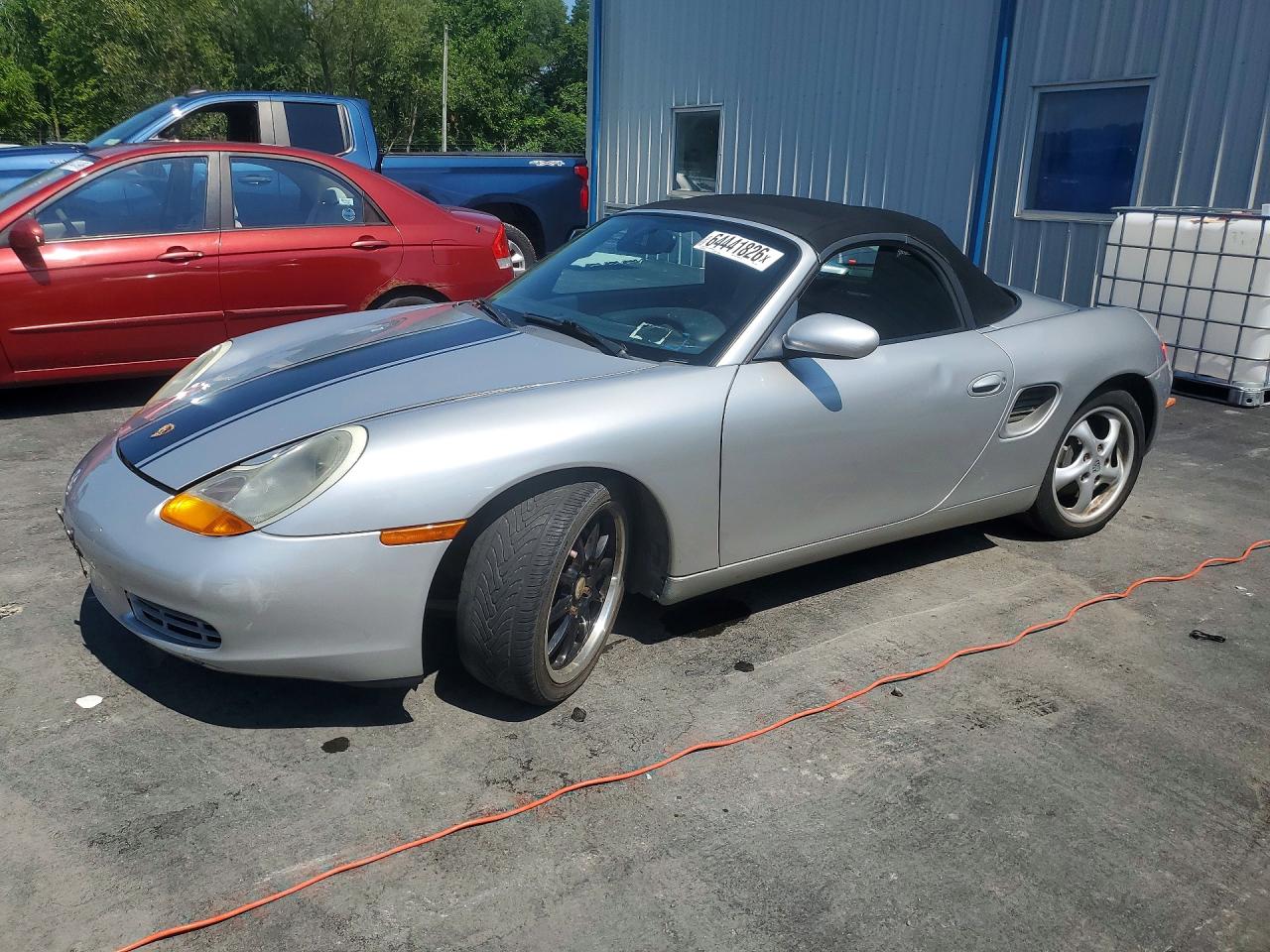 1997 Porsche Boxster Silver vin: WP0CA2981VS620611