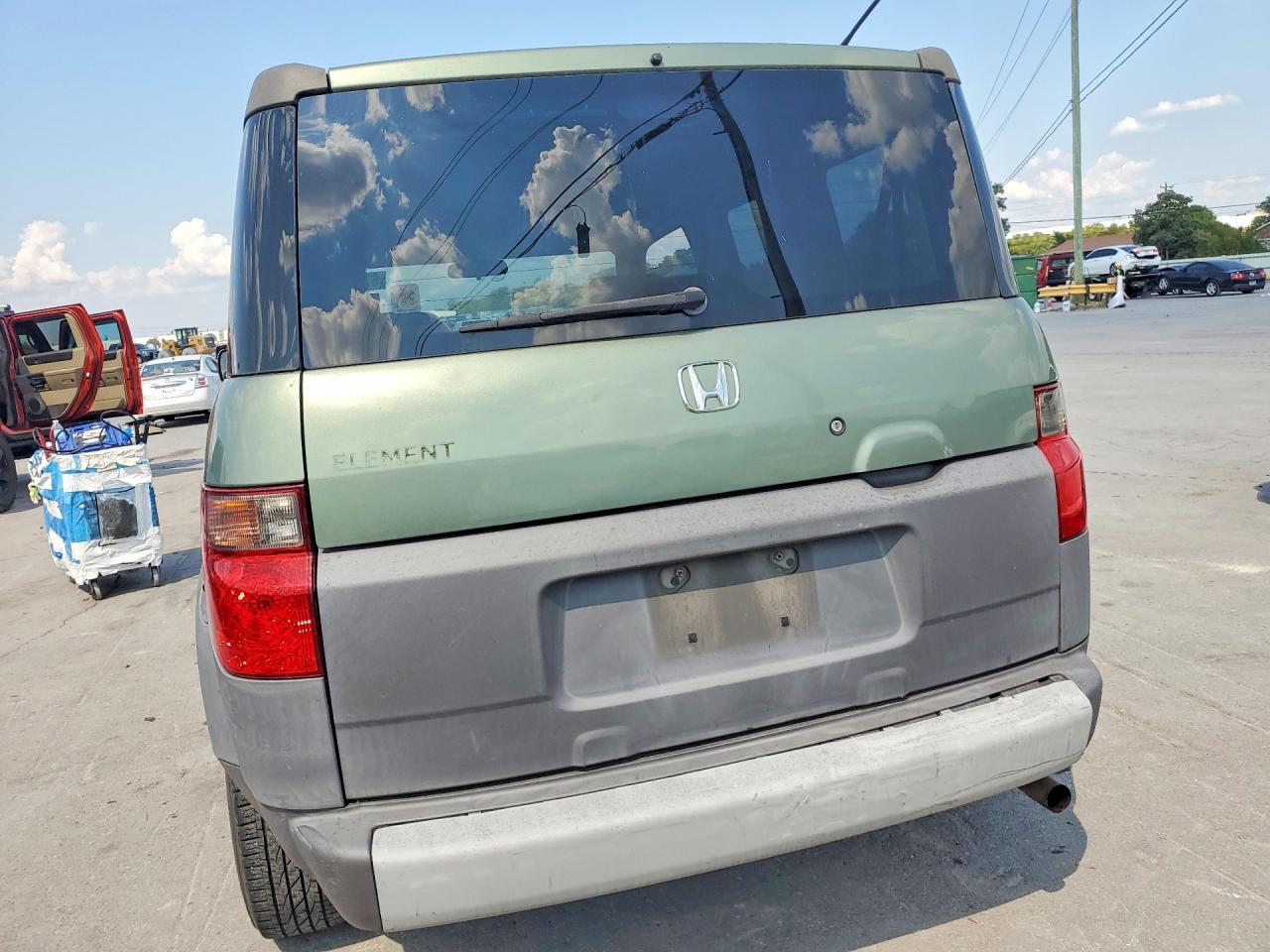 2003 Honda Element Ex Green vin: 5J6YH28523L029715