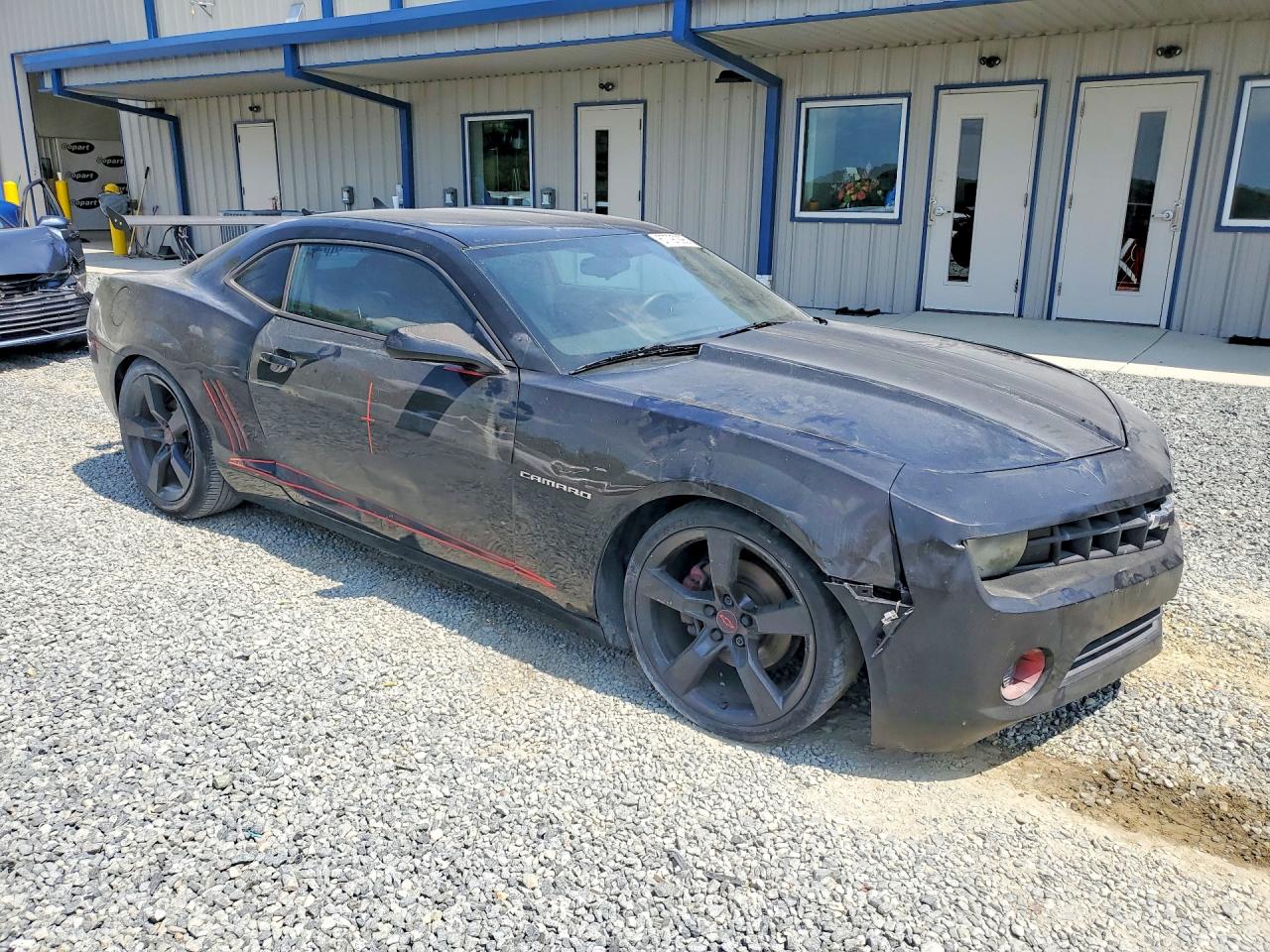 2012 Chevrolet Camaro Ls Black vin: 2G1FE1E32C9182789