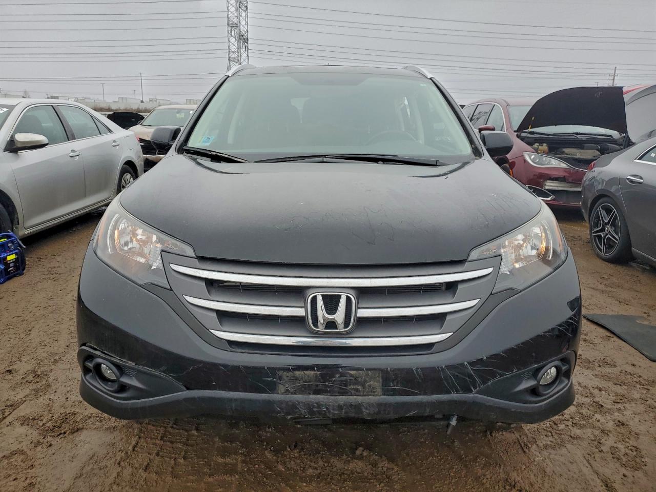 2012 Honda Cr-v Exl Black vin: 5J6RM4H76CL056512