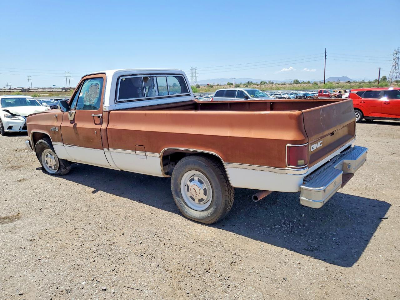 1982 Gmc C2500 Белый vin: 1GTGC24M9CJ518993