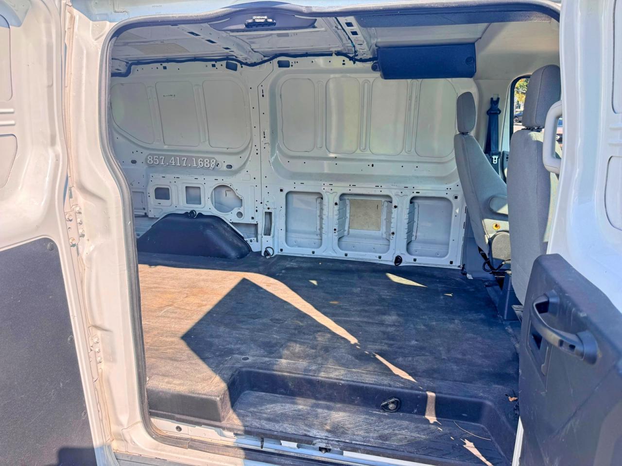 2015 Ford Transit T-150 White vin: 1FTNE1ZV0FKA11671