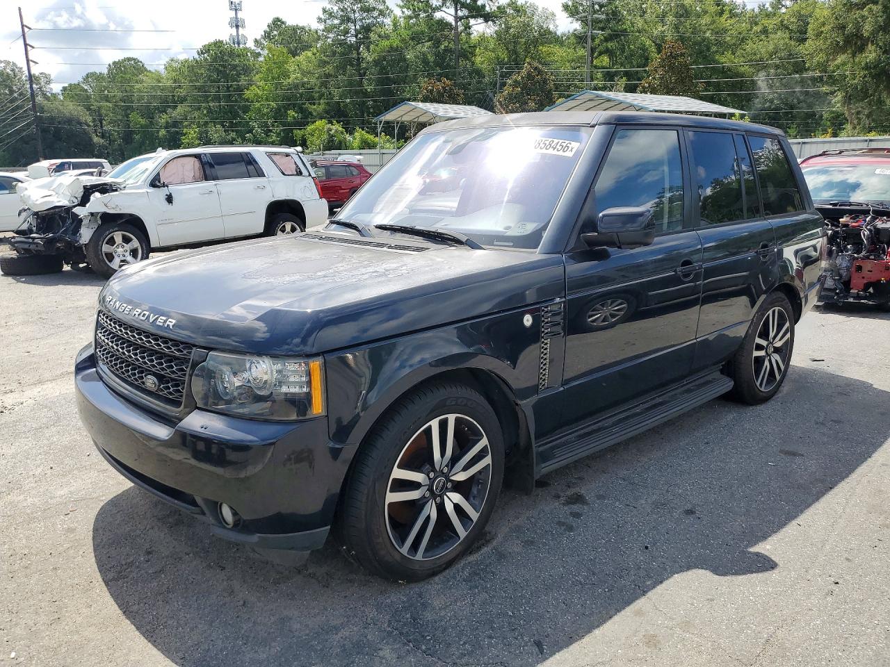 2012 Land Rover Range Rover Hse Luxury Black vin: SALMF1D41CA360159