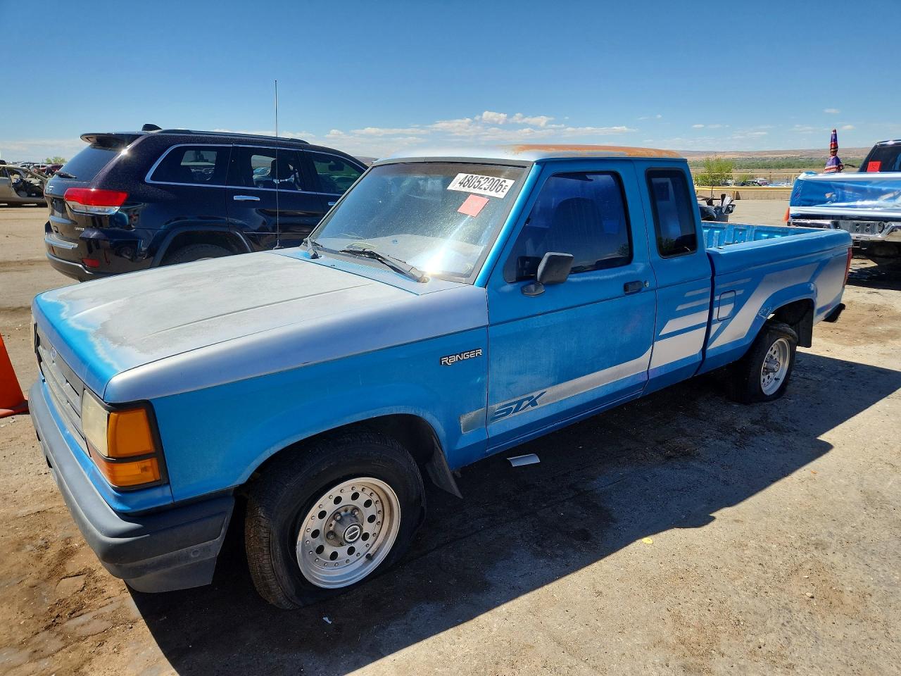 1992 Ford Ranger Blue vin: 1FTCR14U0NPA30572
