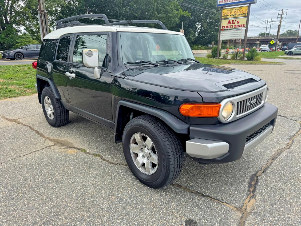 2008 Toyota Fj Cruiser Base Black vin: JTEBU11F58K032394