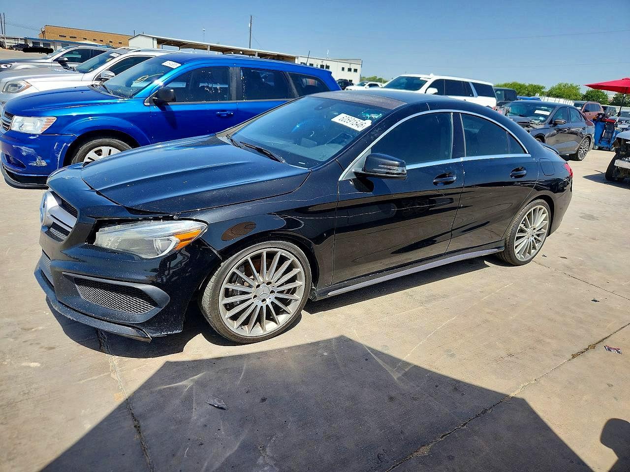 2014 Mercedes-benz Cla 45 Amg Black vin: WDDSJ5CBXEN029232