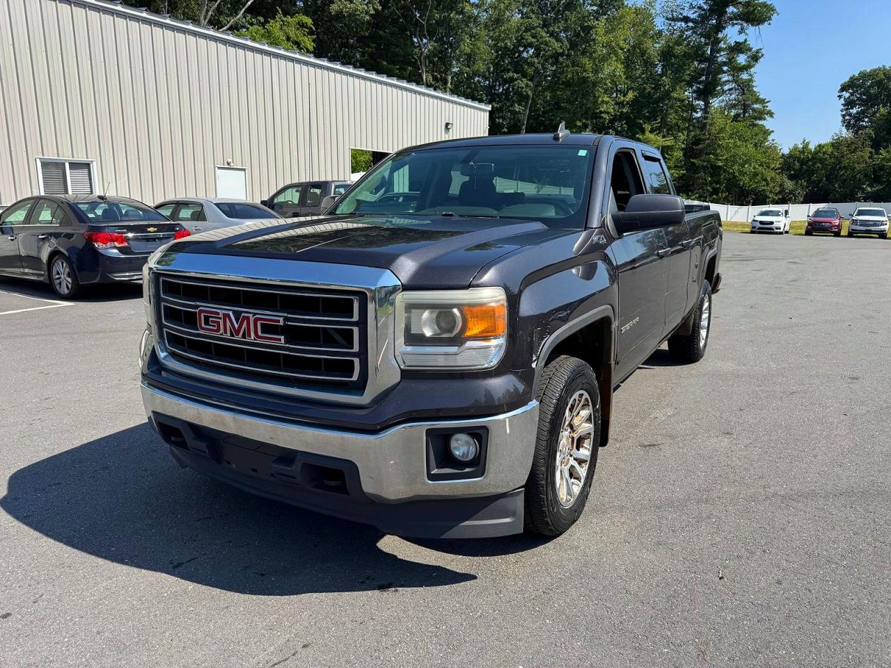2015 Gmc Sierra K1500 Sle Black vin: 1GTV2UEC2FZ185697
