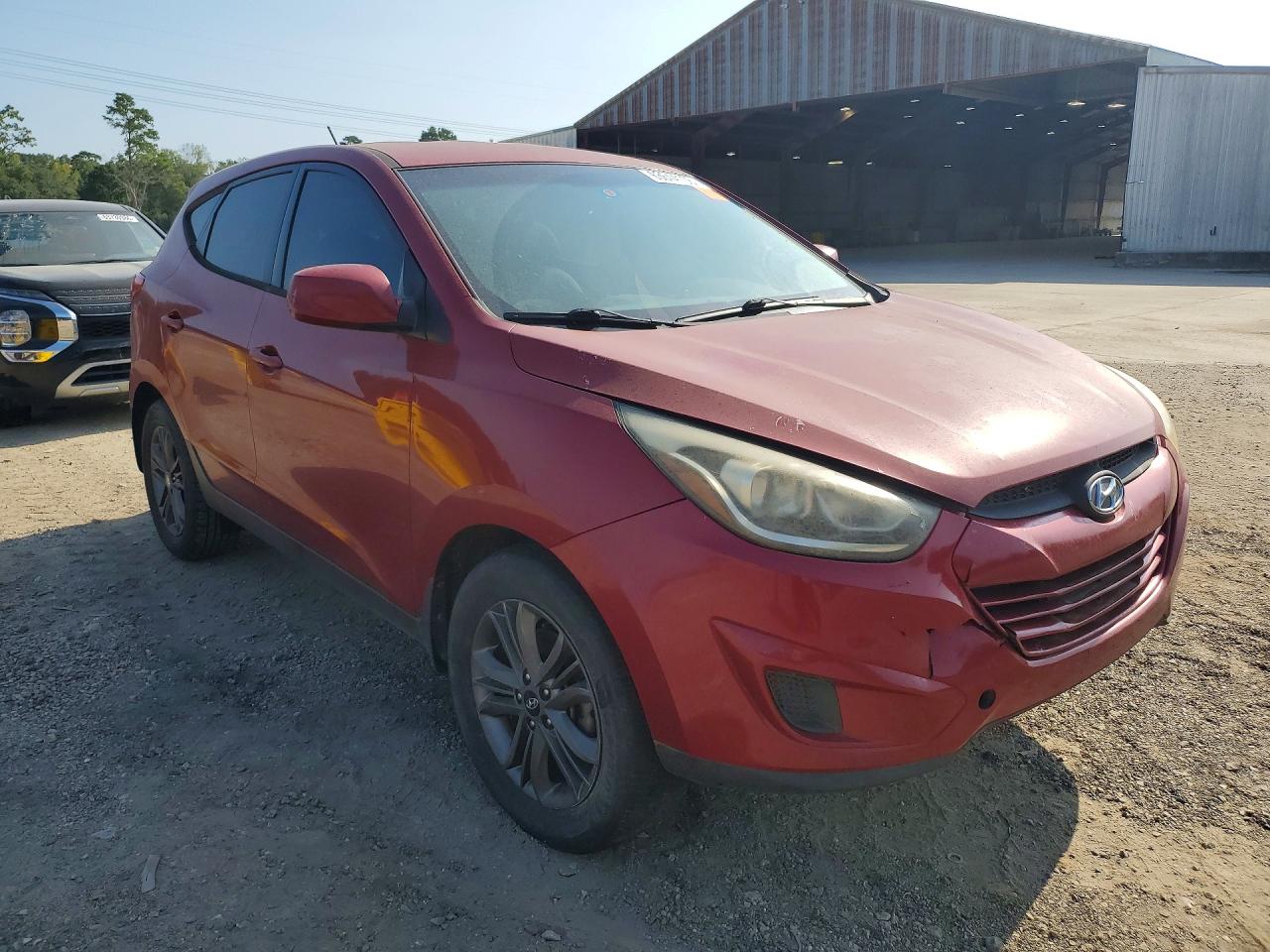 2014 Hyundai Tucson Gls Red vin: KM8JT3AF3EU851267