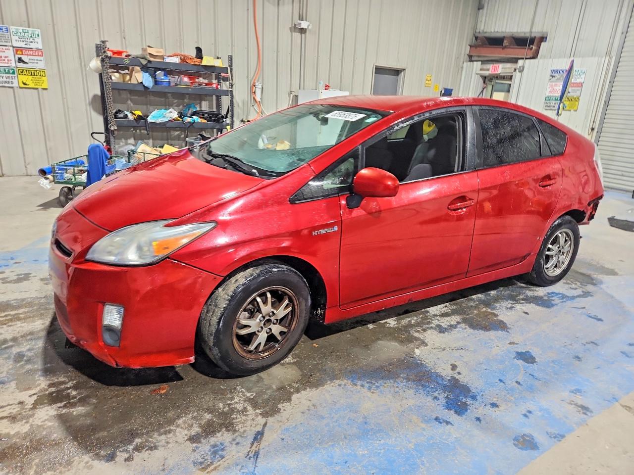 2010 Toyota Prius Ii Red vin: JTDKN3DU2A0005016