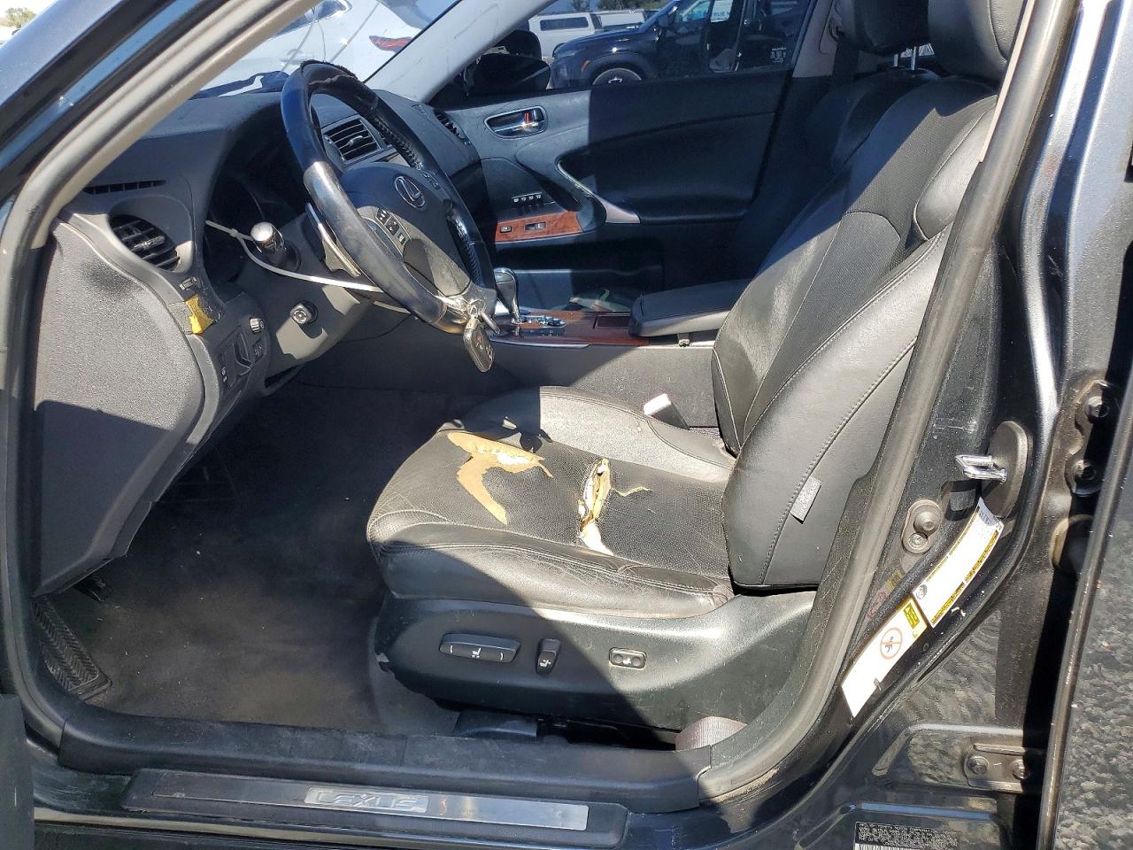 2008 Lexus Is 250 Base Charcoal vin: JTHCK262982022282