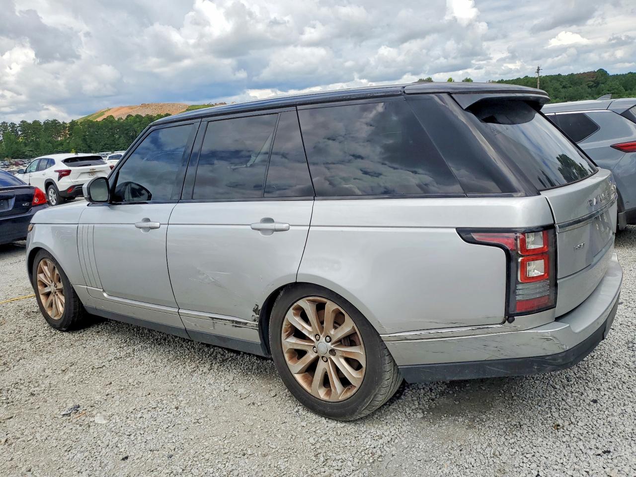 2013 Land Rover Range Rover Hse Silver vin: SALGS2DF7DA100379