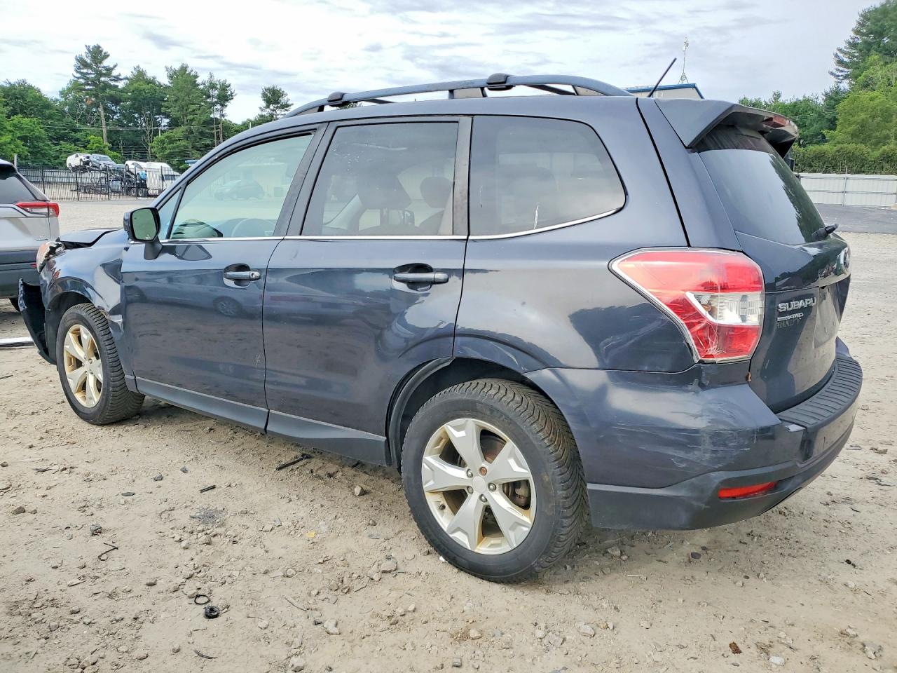 2015 Subaru Forester 2.5i Limited Gray vin: JF2SJAHC5FH822704