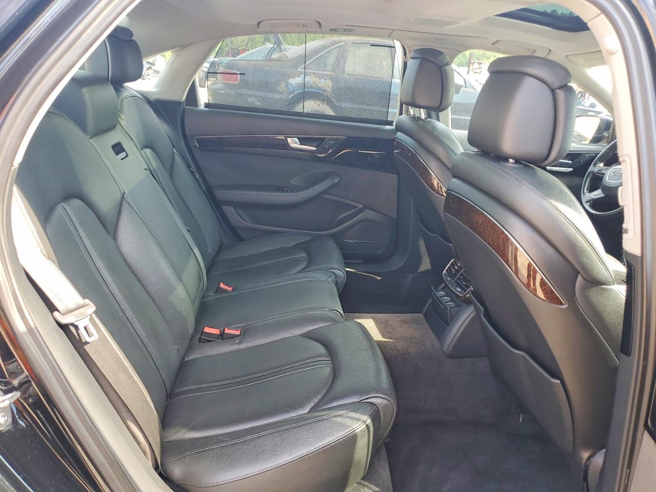 2012 Audi A8 L Quattro Black vin: WAURVAFDXCN008264