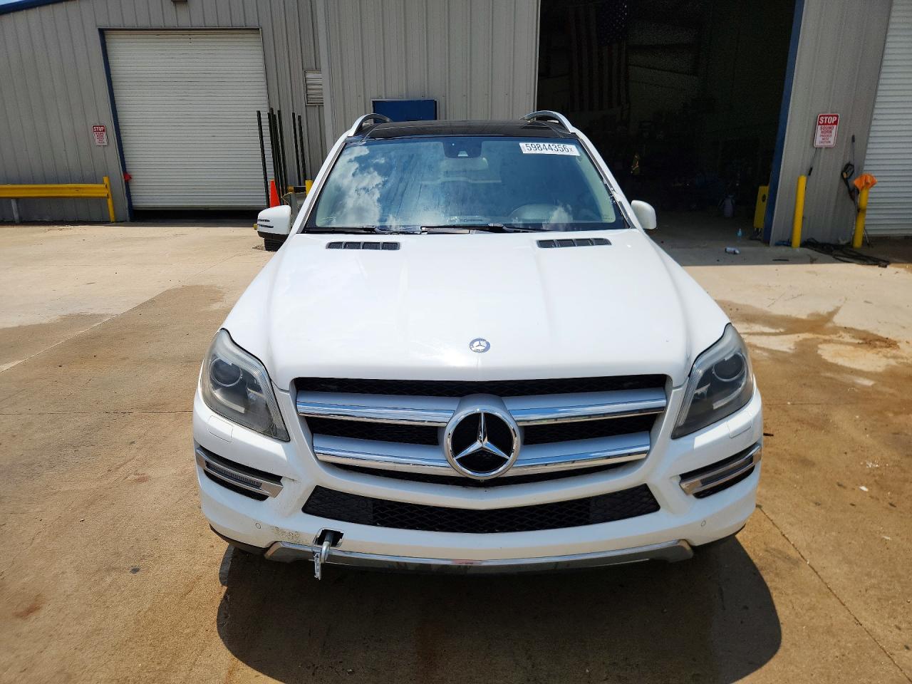 2014 Mercedes-benz Gl 450 4matic White vin: 4JGDF7CE2EA421702