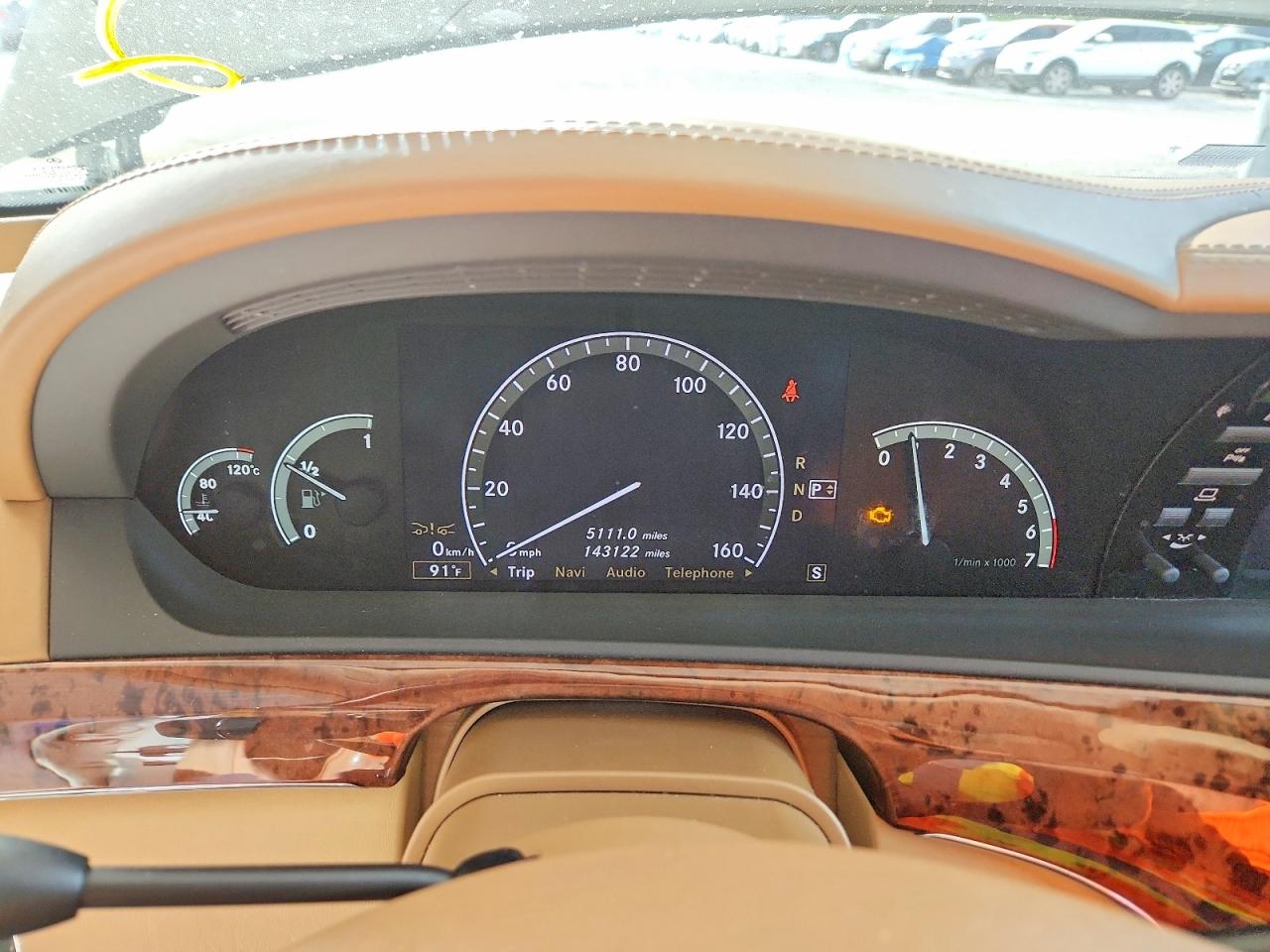 2007 Mercedes-benz S 600 White vin: WDDNG76X97A119058