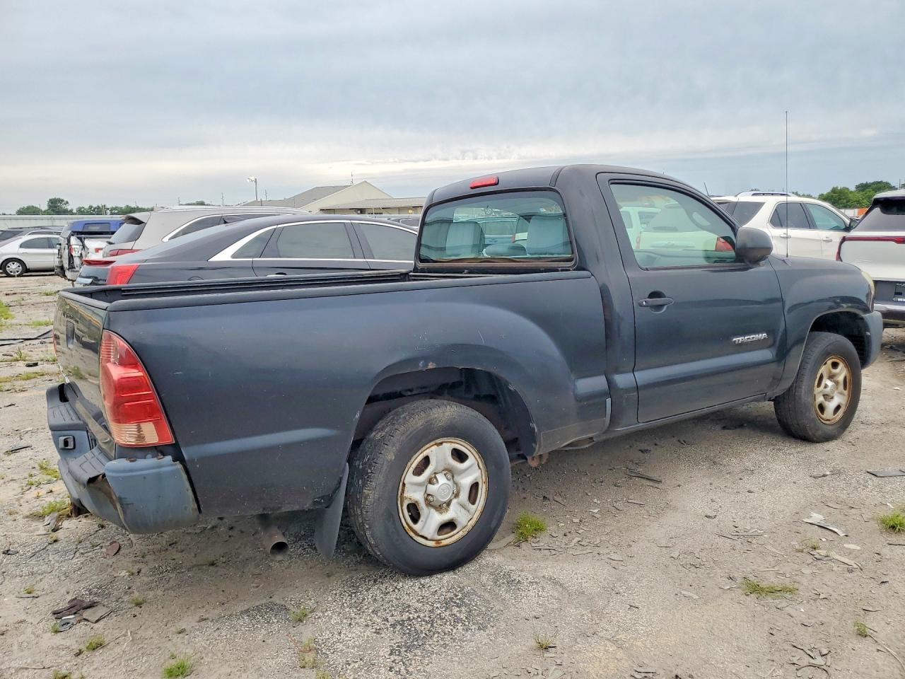 2007 Toyota Tacoma Base Black vin: 5TENX22N87Z435834