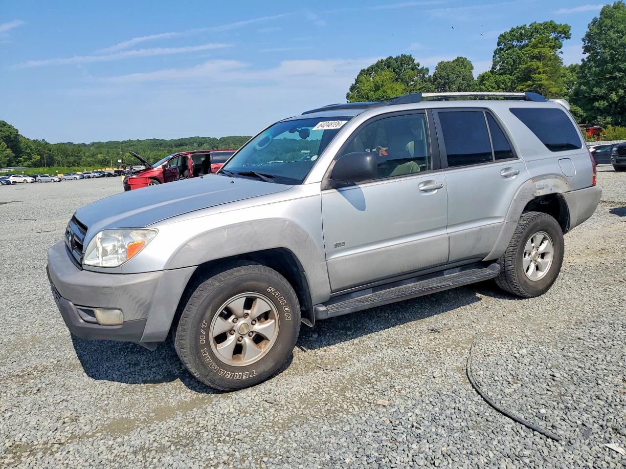 2003 Toyota 4runner Sr5 Silver vin: JTEZU14R730003522