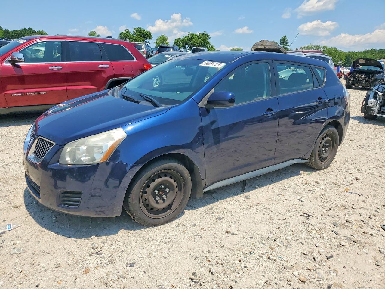 2009 Pontiac Vibe Синий vin: 5Y2SP67079Z462500