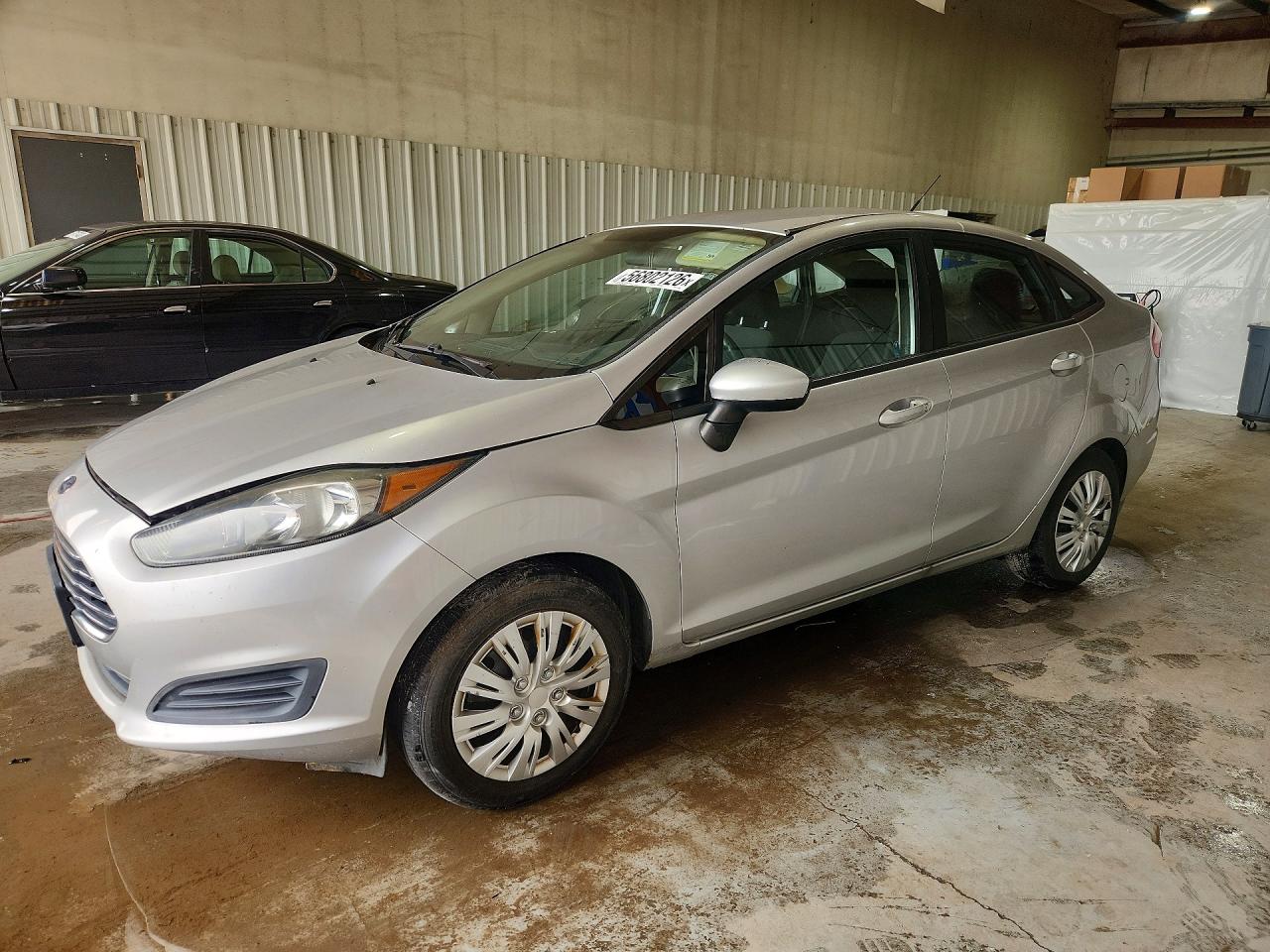 2015 Ford Fiesta S Silver vin: 3FADP4AJ0FM171760