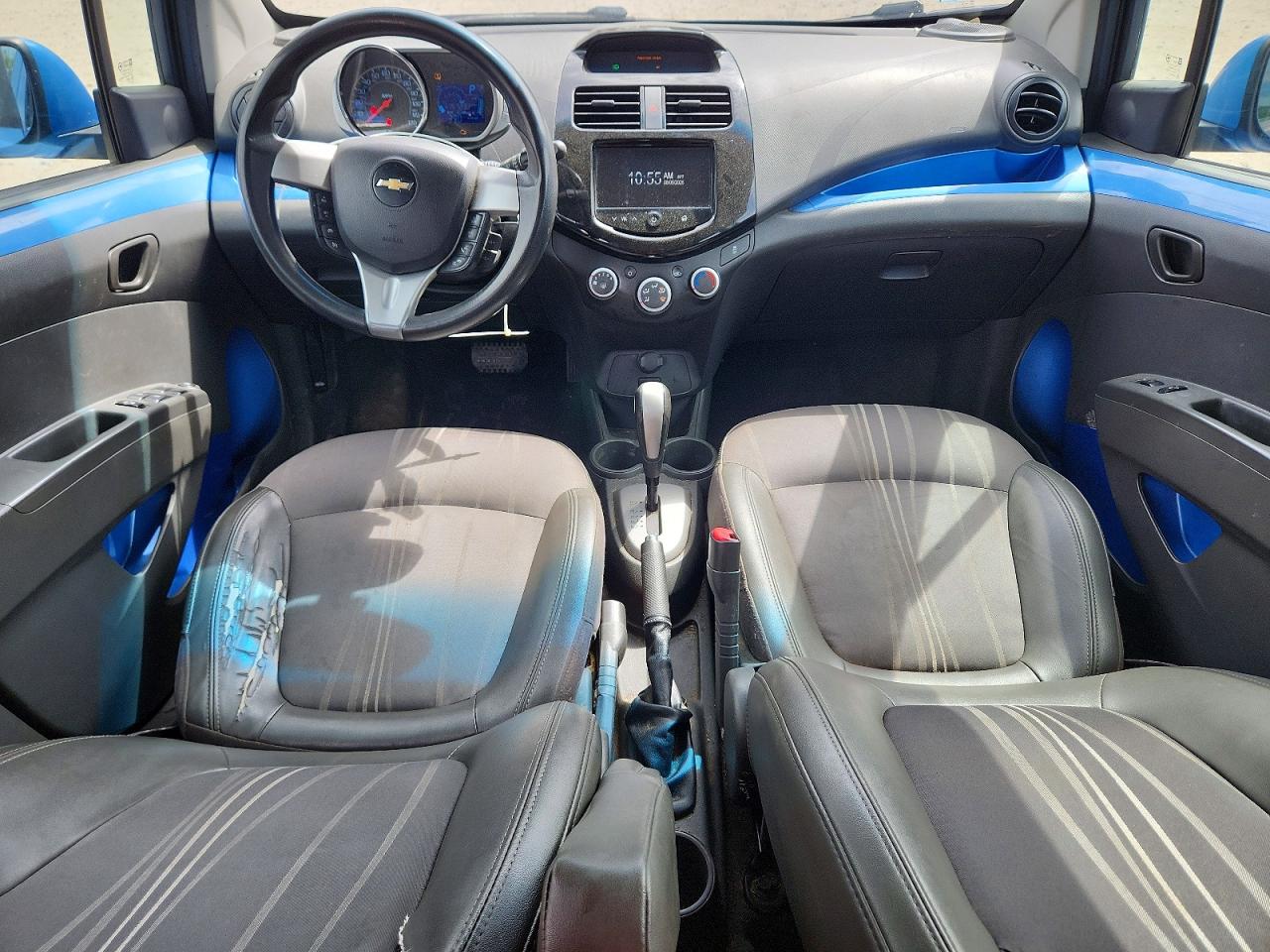 2014 Chevrolet Spark 1lt Blue vin: KL8CD6S96EC468426