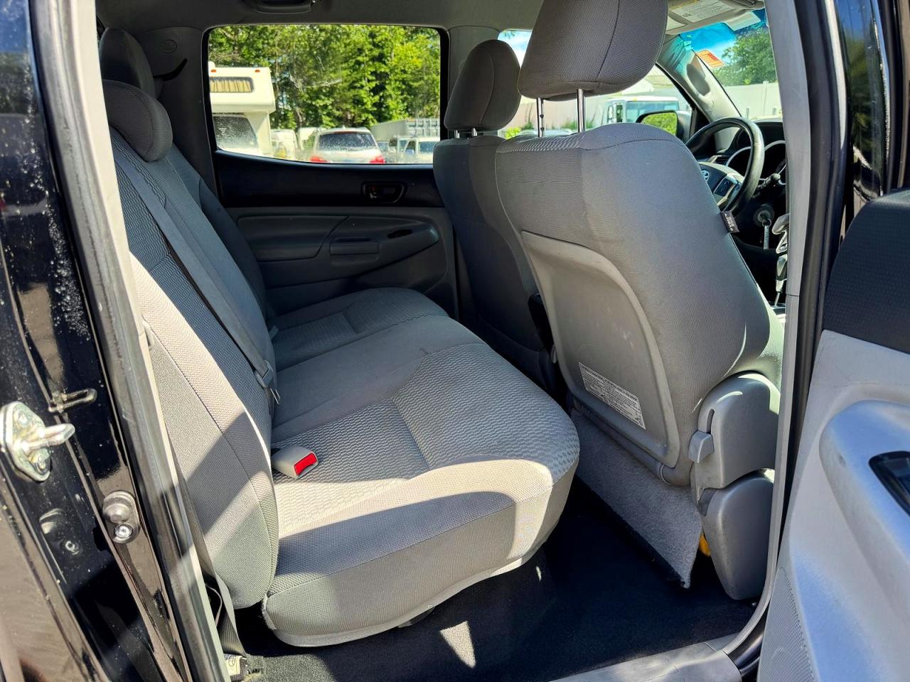 2015 Toyota Tacoma Double Cab Black vin: 5TFJX4CN8FX068271