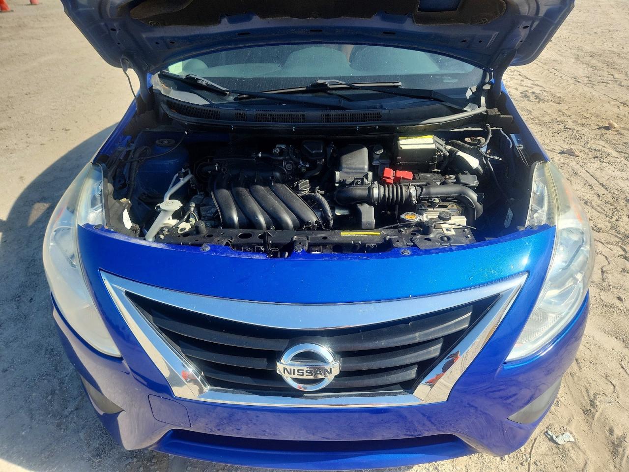2015 Nissan Versa 1.6 S Plus Blue vin: 3N1CN7AP0FL948898