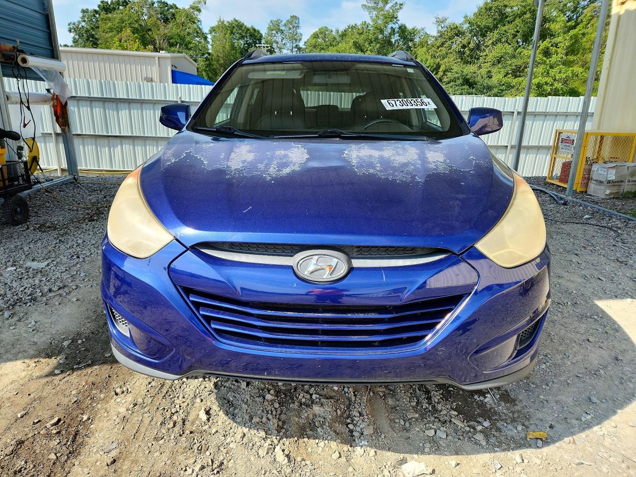 2011 Hyundai Tucson Gls Синий vin: KM8JU3AC6BU274183