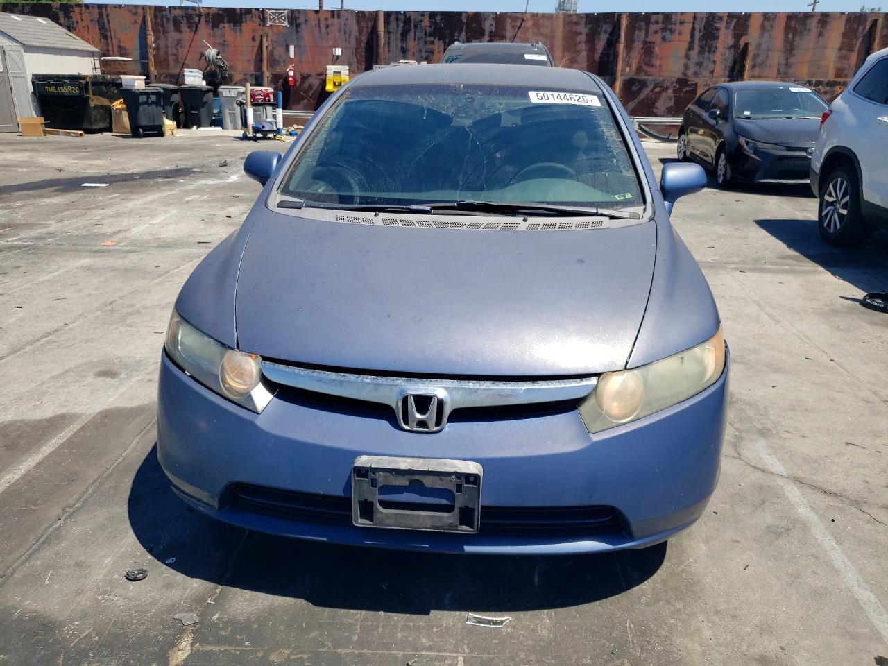 2008 Honda Civic Lx Синий vin: 2HGFA16568H526867