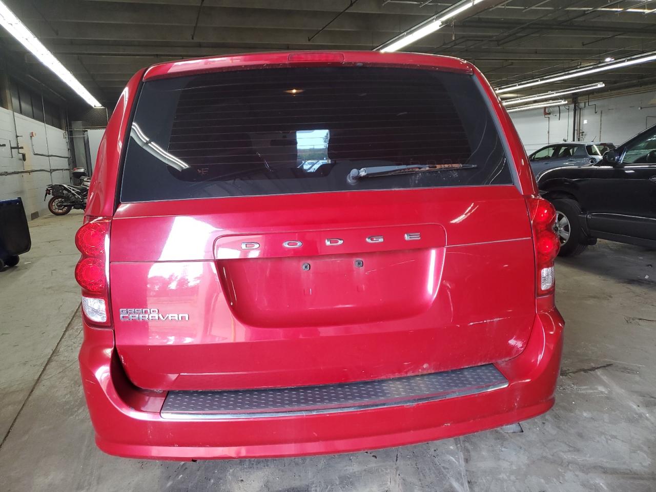 2012 Dodge Grand Caravan Se Красный vin: 2C4RDGBG8CR200391