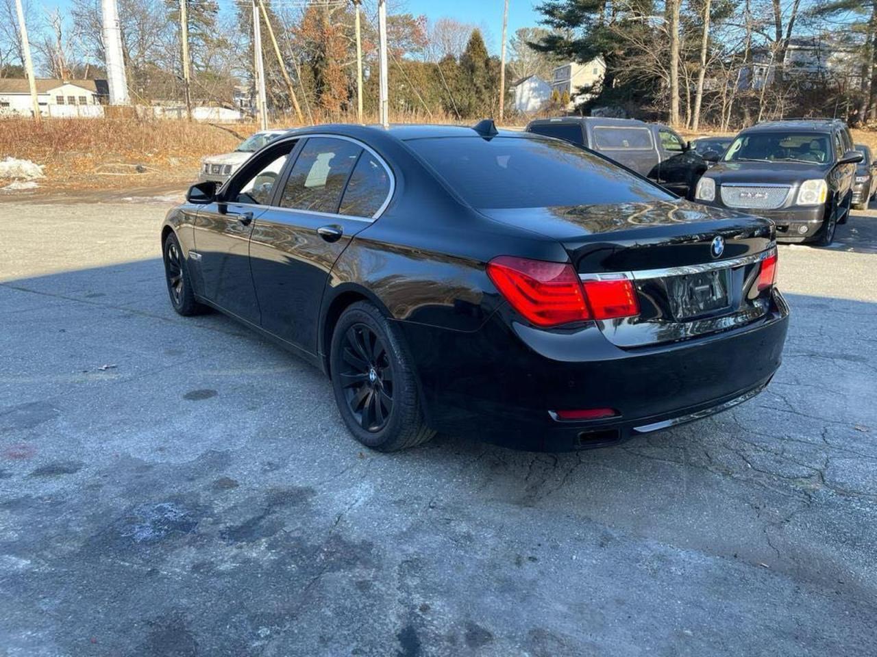 2010 Bmw 750 Li Xdrive Black vin: WBAKC8C53ACY68139