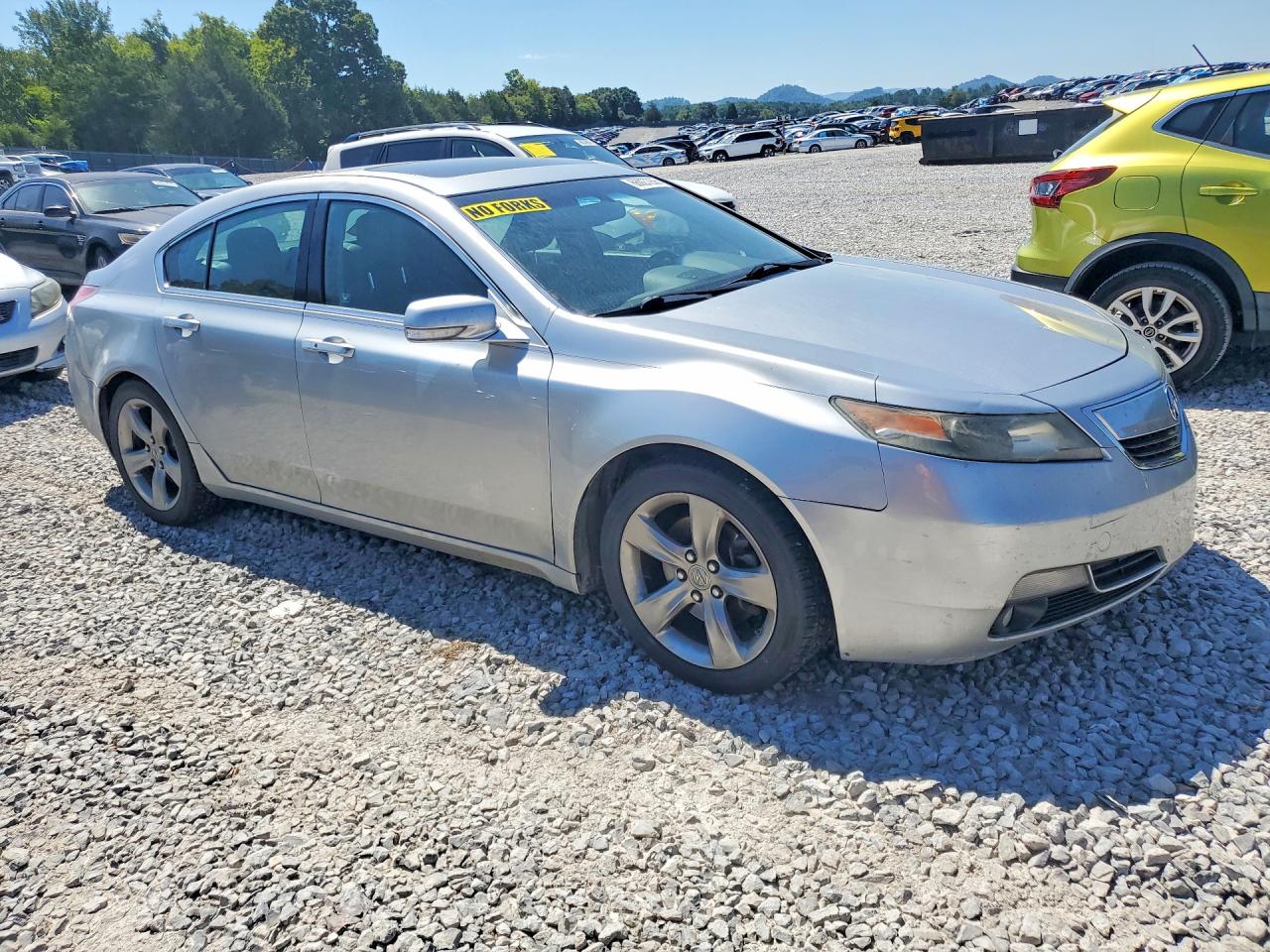 2012 Acura Tl Silver vin: 19UUA9F53CA003559