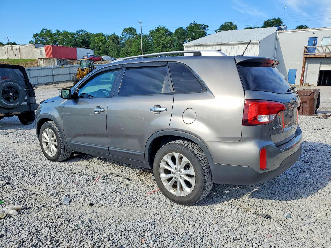 2014 Kia Sorento Ex Серый vin: 5XYKUDA71EG537865