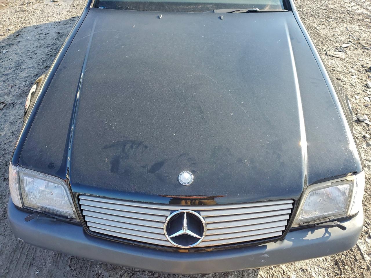 1995 Mercedes-benz Sl 500 Black vin: WDBFA67E0SF113988