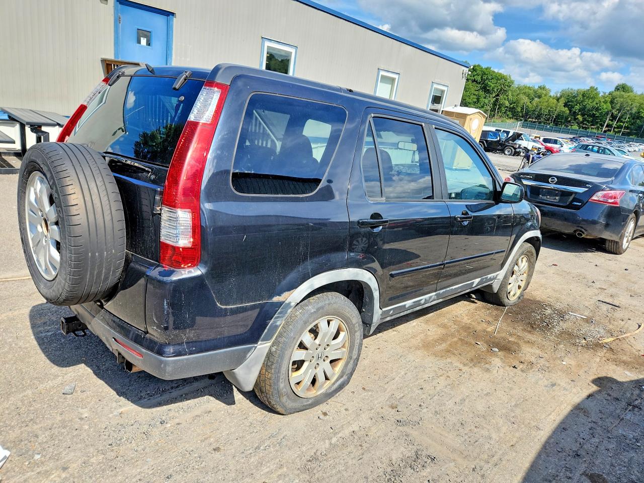 2006 Honda Cr-v Se Black vin: JHLRD78996C001620