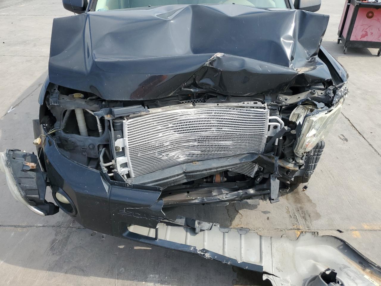 2012 Ford Escape Xlt Black vin: 1FMCU9D75CKC70424