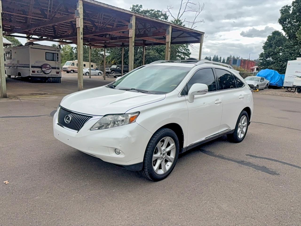 2012 Lexus Rx 350 Белый vin: 2T2ZK1BA8CC068839