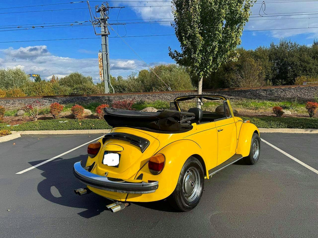 1979 Volkswagen Beetle Желтый vin: 1592000623