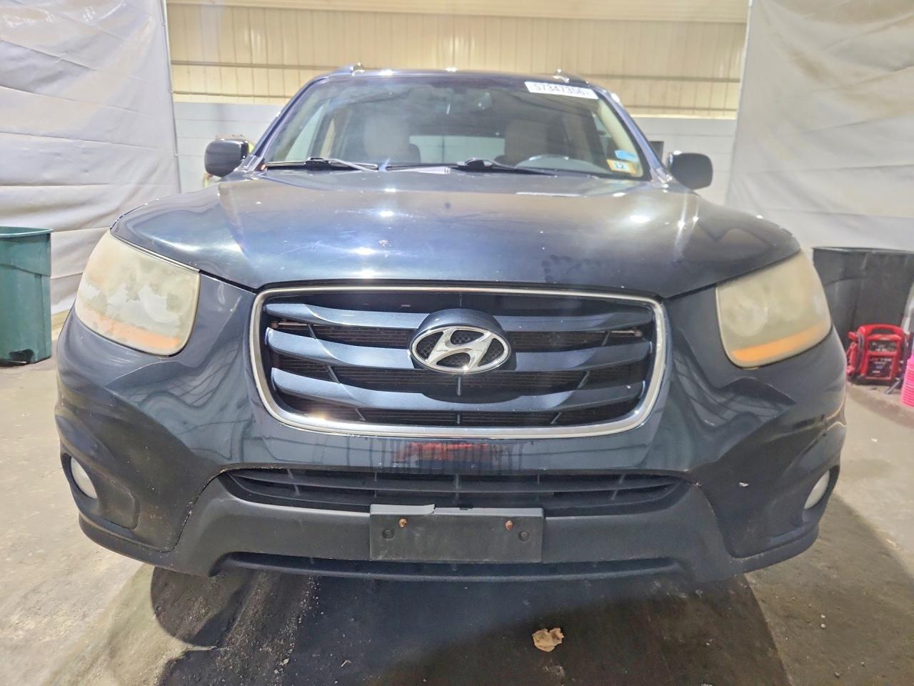 2010 Hyundai Santa Fe Limited Blue vin: 5NMSKDAG1AH339082