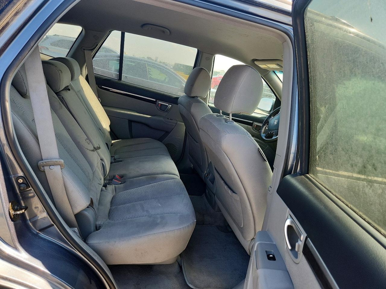 2007 Hyundai Santa Fe Se Blue vin: 5NMSH73E67H060604