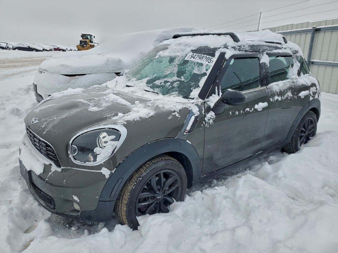 2014 Mini Cooper S Countryman Gray vin: WMWZC5C53EWP41523