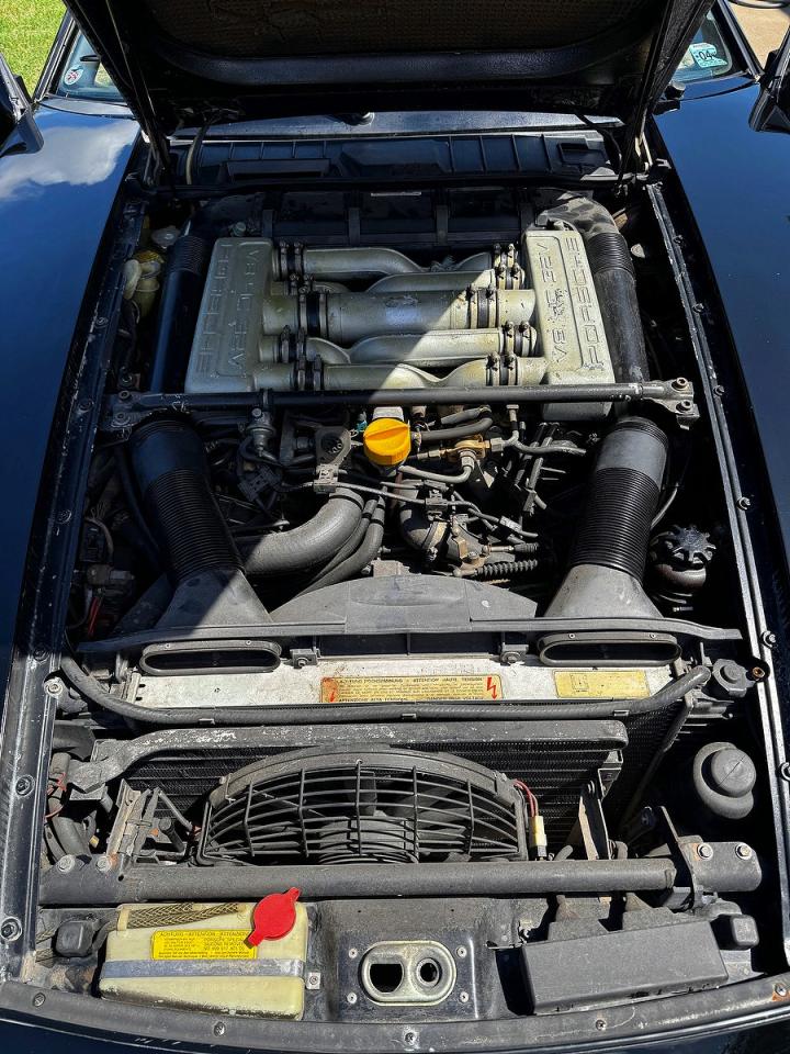 1986 Porsche 928 S Black vin: WP0JB0924GS861862