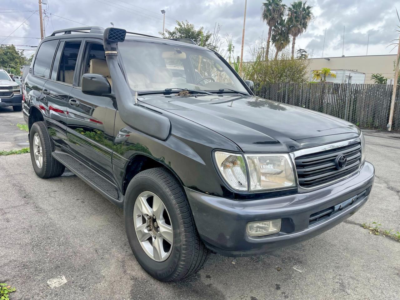 2003 Toyota Land Cruiser Black vin: JTEHT05J532204624