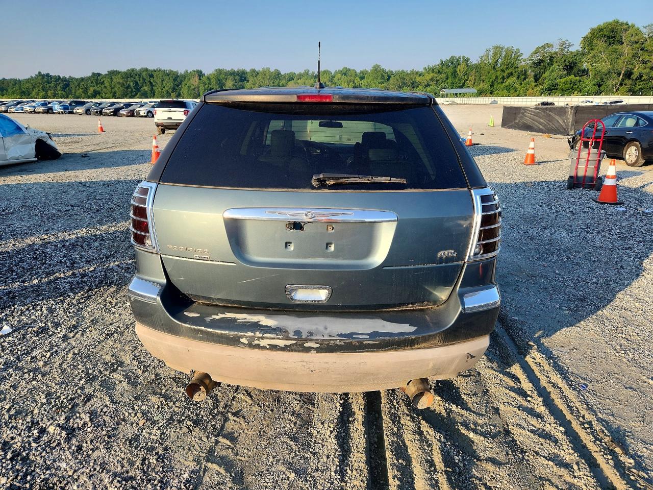 2007 Chrysler Pacifica Touring Blue vin: 2A8GM68X57R255744