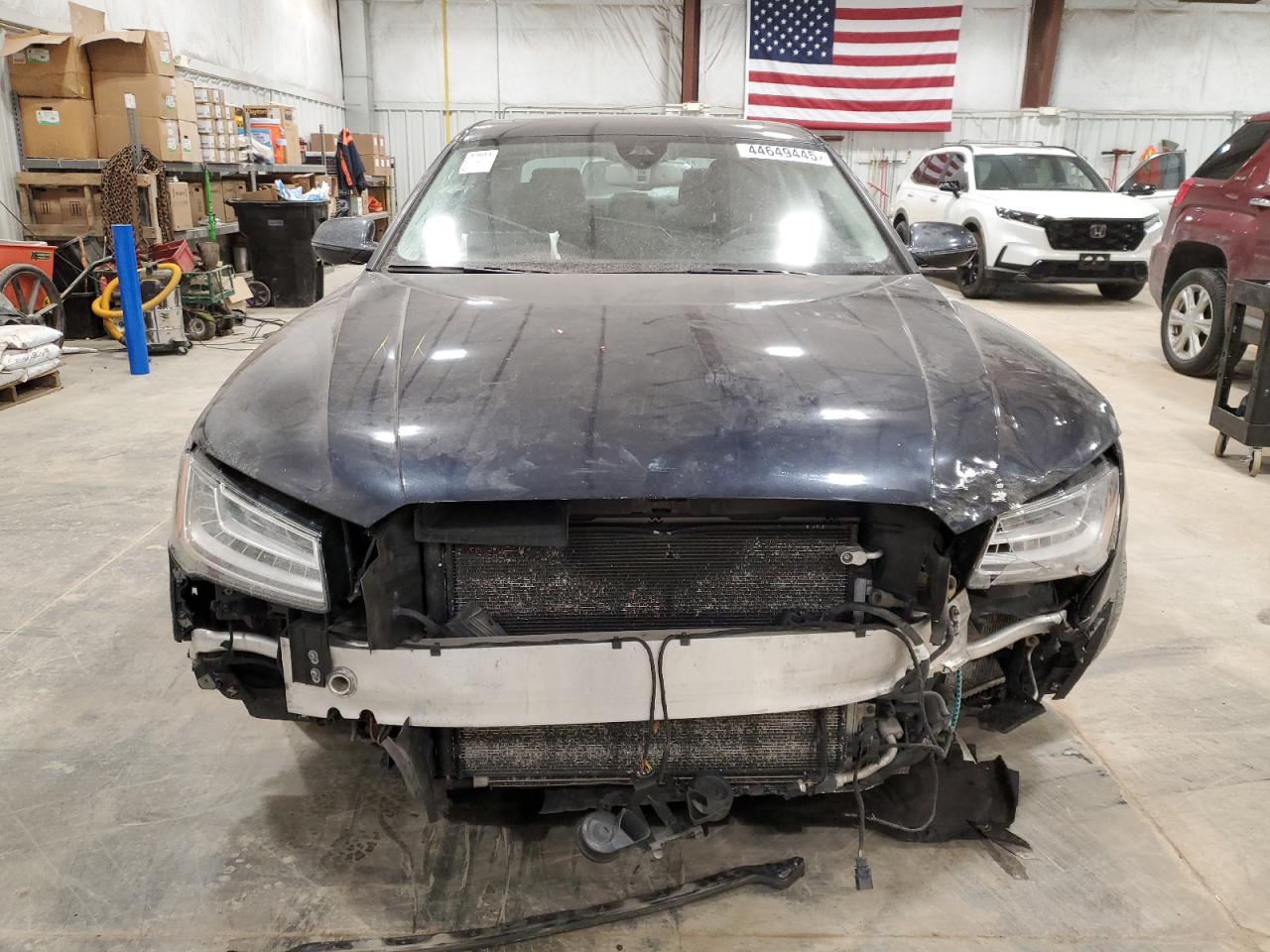 2015 Audi A8 L Quattro Blue vin: WAU3GAFD3FN005842