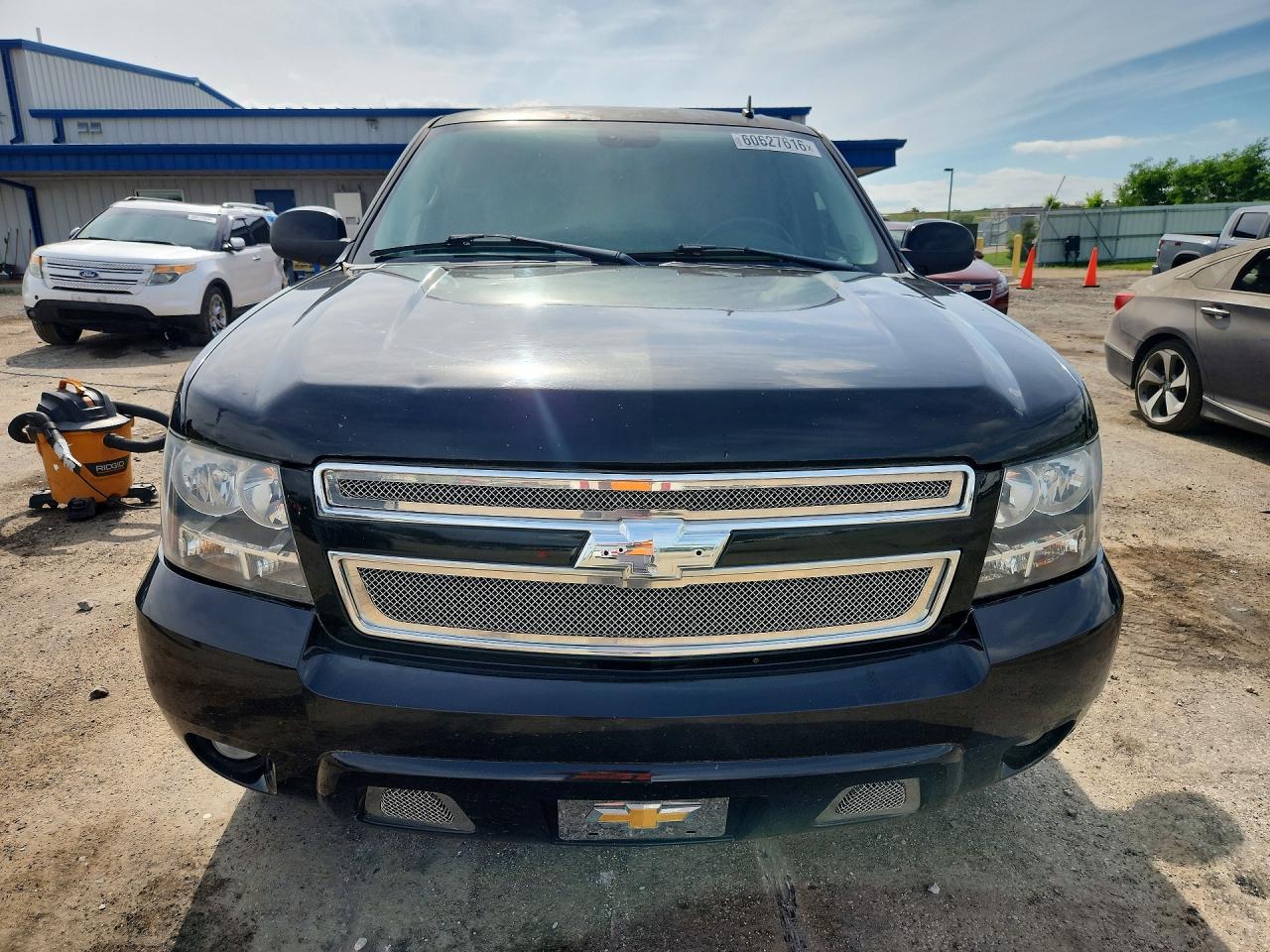 2007 Chevrolet Tahoe K1500 Black vin: 1GNFK13087J205518