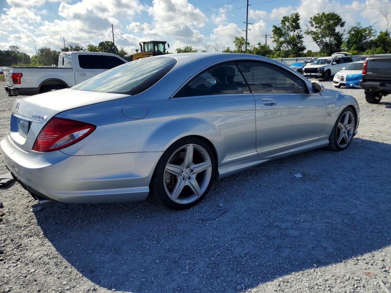 2008 Mercedes-benz Cl 63 Amg Silver vin: WDDEJ77X48A013277
