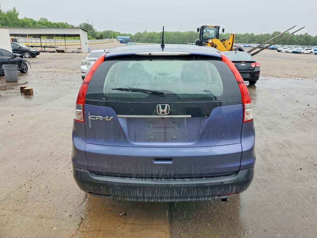 2013 Honda Cr-v Lx Blue vin: 3CZRM3H34DG700773