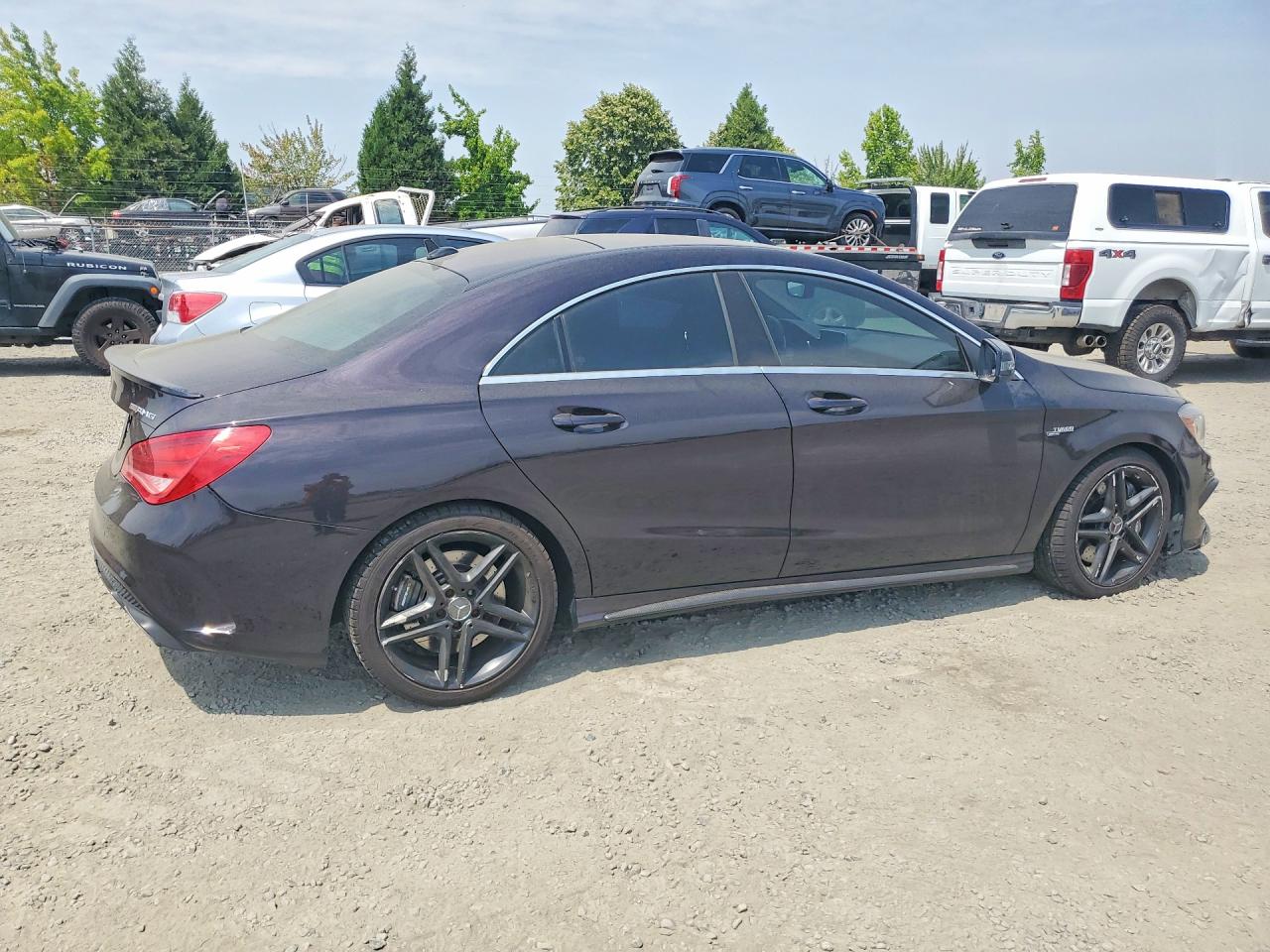 2014 Mercedes-benz Cla 45 Amg Black vin: WDDSJ5CB0EN086345