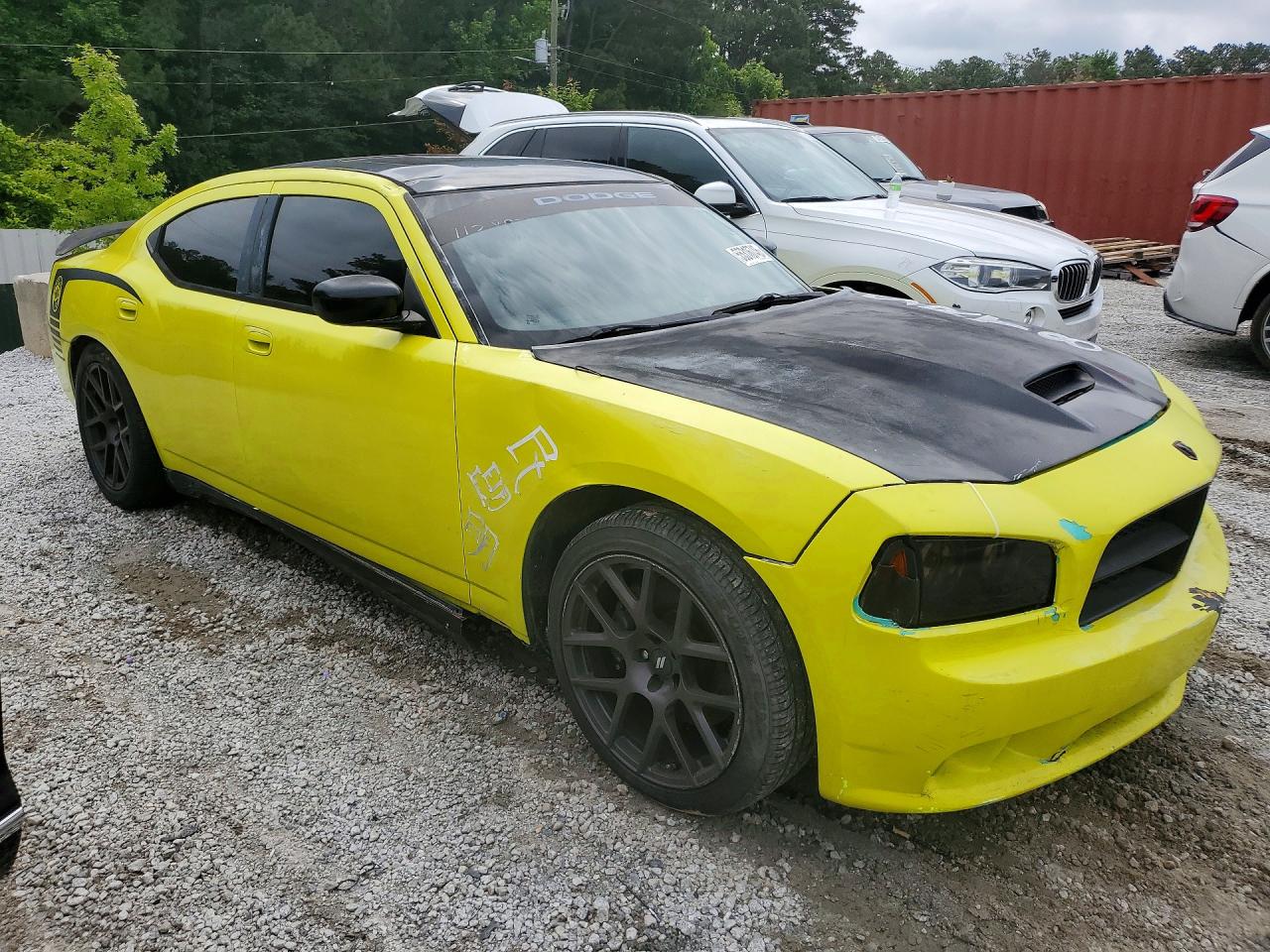 2006 Dodge Charger Srt-8 Yellow vin: 2B3LA73W96H419358